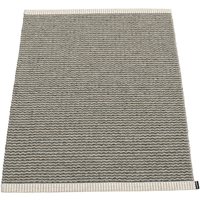 Pappelina - Mono Teppich, 60 x 85 cm, charcoal / warm grey von pappelina