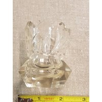 Antik Boho Kristall Glas Schliff Artikel Stift Topfhalter Stück Vase Ungewöhnliches Design 1900Er Jahre von PappysGang