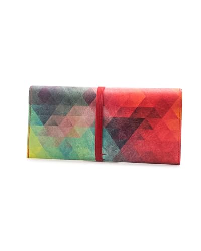 Tabakbeutel | Ideale Tabaktasche für Raucher | 100% Wasserabweisend & Reißfest | Variabel für 30-50 Gramm Tabak | Fach für Papers & Filter | Mit Gummiband | Unisex | Made in Europe - Tropical Heat von Paprcuts