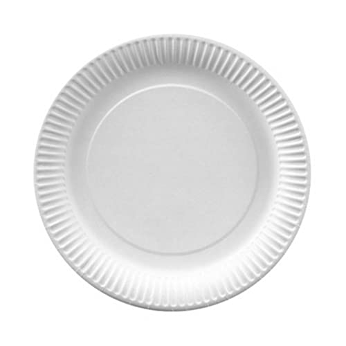 100 Einweg Teller Pappe rund Ø 20 cm weiss Pappteller 100 Einweg Teller Pappe rund Ø 20 cm weiss Pappteller von PAPSTAR