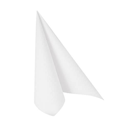 Papstar, 50 Servietten "ROYAL Collection" 1/4-Falz 25 cm x 25 cm weiss, #86243 von PAPSTAR