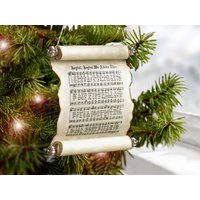 Christliche Hymns Notenblatt Musikrolle Ornament von PapuanLass
