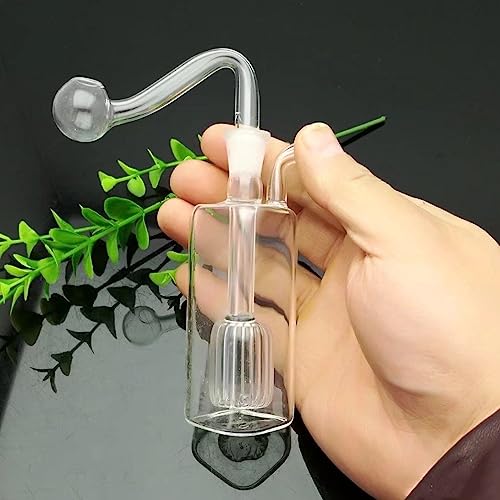 PARACITY Glas-Ölbrenner Bong Mini-Rauch-Wasserpfeifen mit Recycler 10mm (B) von ParaCity