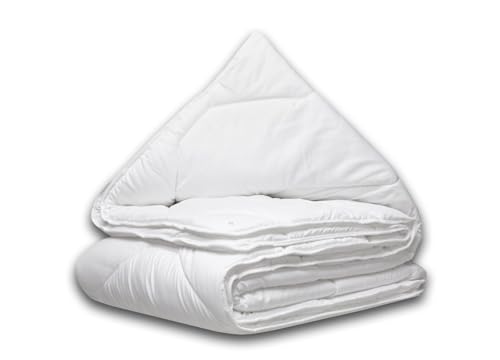 Parade Home® Nature Clean Serie Bettdecke 140x200 cm, Zweiteile, Anti Allergie, 3 in 1 (Weiß, 140x200) von Parade Home
