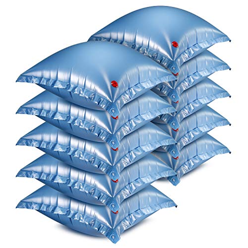 Pool Luftkissen für Winter Abdeckplanen 10er Set Luftpolster Kissen Winterplane Abdeckplane Plane Eisdruckpolster Winterschutz von Paradies Pool