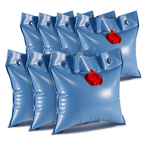 Paradies Pool Beschwerungssack 7er Set Wassersack für Abdeckplane Winter von Paradies Pool