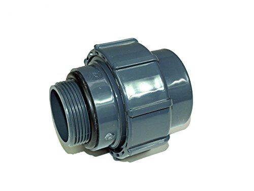 Paradies Pool Flexfit Übergangsverschraubung Ø 50mm Klemm x 1 1/2" AG/O-Ring von Paradies Pool