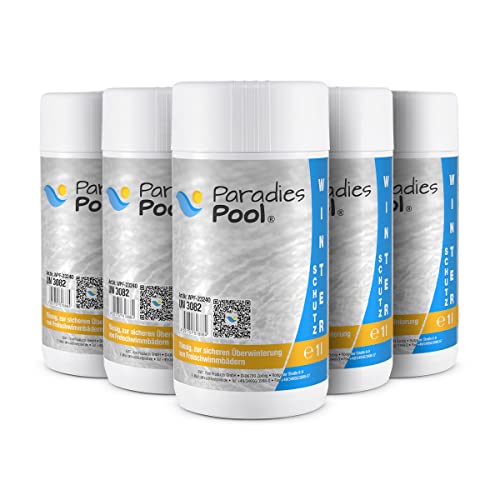 Paradies Pool Winterschutzmittel für Pool, 5 Liter schaumfrei Überwinterung Schwimmbecken von Paradies Pool