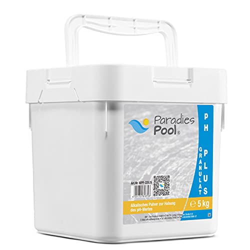 Paradies Pool pH Plus Granulat 5 kg, pH Heber Schwimmbecken Pool alkalisch Paradies Pool pH Plus Granulat 5 kg, pH Heber Schwimmbecken Pool alkalisch von Paradies Pool