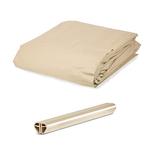 Pool Folie 0,6 mm Sand inkl. Basic Handlauf Sand für Rundpool 350 x 120 cm Set Innenhülle Auskleidung Innenfolie Poolplane Plane Pool Folie 0,6 mm Sand inkl. Basic Handlauf Sand für Rundpool 350 x 120 cm Set Innenhülle Auskleidung Innenfolie Poolplane Plane von Paradies Pool