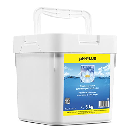 Seerose pH-Plus 5 kg Granulat pH-Wert Heber Pool Schwimmbecken von Paradies Pool