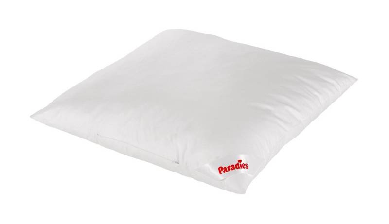 Paradies Kopfkissen SINFONIE BIO SOFTY, 80 x 80 cm, Füllung: Textilfaser, Bezug: Bio Baumwolle, Bauchschläfer, Rückenschläfer, Seitenschläfer Paradies Kopfkissen SINFONIE BIO SOFTY, 80 x 80 cm, Füllung: Textilfaser, Bezug: Bio Baumwolle, Bauchschläfer, Rückenschläfer, Seitenschläfer von Paradies