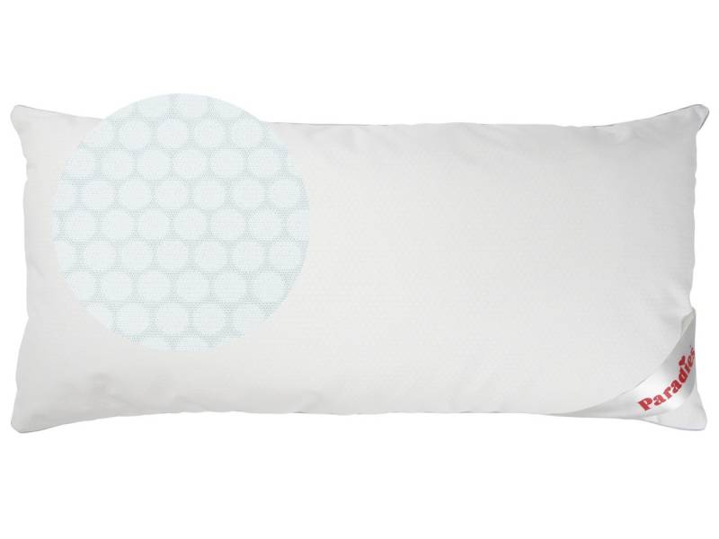 Paradies Kopfkissen Softy Cool Dream Bio, Füllung: Polyester, Bezug: 52% Polyester, 48% paraffinhaltigen Mikrokapseln, Kühlkissen, kühlend & temperaturregulierend von Paradies