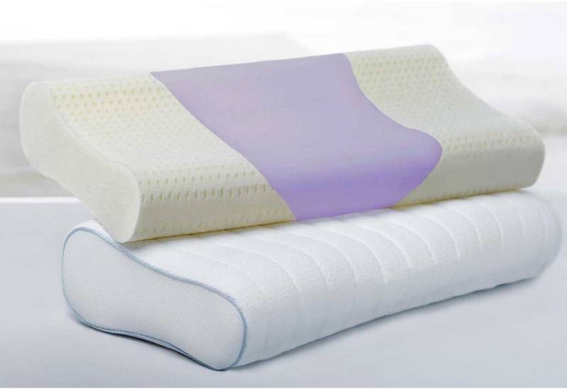 Paradies Nackenstützkissen Latex Vario, Füllung: Latex Polyurethan, Rückenschläfer, Seitenschläfer, Höhenverstellbar von Paradies