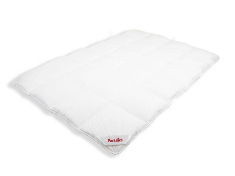 Paradies Microfaserbettdecke Paradies Winterbett DALA BL 135x200 cm weiß Bettdecke von Paradies