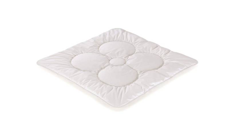 Paradies Microfaserbettdecke Paradies Babybett ANELA LIGHT BIO BL 80x80 cm weiß Kinderbett von Paradies