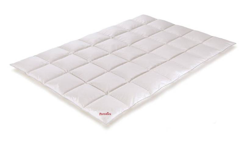 Paradies Microfaserbettdecke Paradies Ganzjahresbett GALIA 90 BL 135x200 cm weiß Bettdecke von Paradies
