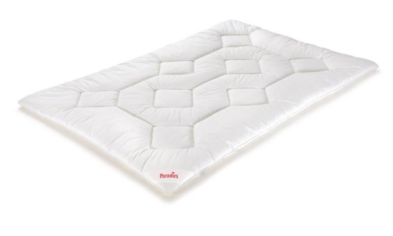 Paradies Microfaserbettdecke Paradies Ganzjahresbett HALIA BL 135x200 cm weiß Bettdecke von Paradies