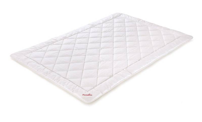 Paradies Microfaserbettdecke Paradies Sommerbett COOL COMFORT BIO BL 155x220 cm weiß Bettdecke von Paradies