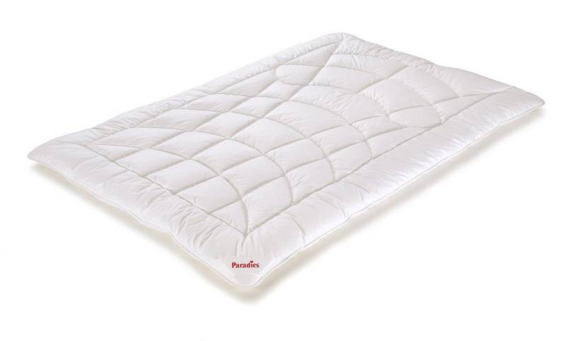 Paradies Microfaserbettdecke Paradies Winterbett DALA BIO BL 155x220 cm weiß Bettdecke von Paradies