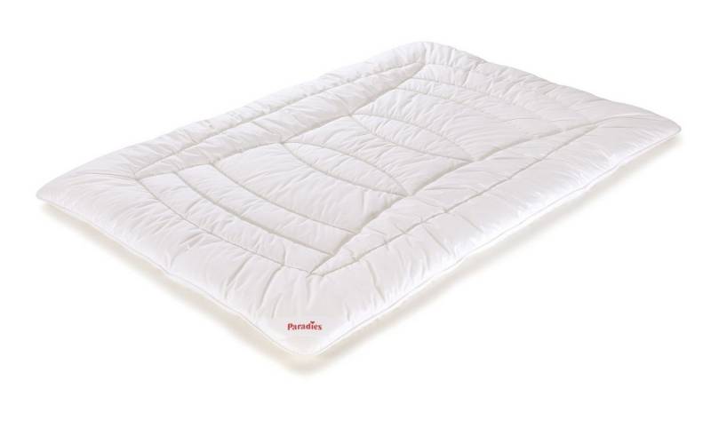 Paradies Microfaserbettdecke Paradies Winterbett NIMA BIO BL 155x220 cm weiß Bettdecke von Paradies