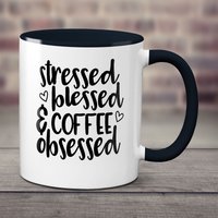 Blessed & Happy Kaffeetasse - Geschenk Zum Geburtstag von ParadiseGiftMugs