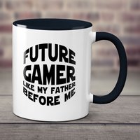 Future Gamer Tasse - Personalisiertes Geschenk Für Level Up Mit Stil von ParadiseGiftMugs