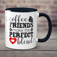 Personalisierte Freunde Kaffeetasse - Anpassbare Kaffeemischung Geschenk Für Die Perfekte Tasse Joe von ParadiseGiftMugs