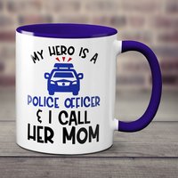 Personalisierte Polizei Mom Geschenk Zeige Deine Unterstützung Mit Unserer Tasse Personalisierte Polizei Mom Geschenk Zeige Deine Unterstützung Mit Unserer Tasse von ParadiseGiftMugs