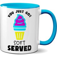 Softeisbecher - Personalisiertes Neonschild Ein Süßer Gefrorener Leckerbissen Für Ihre Wohnkultur von ParadiseGiftMugs