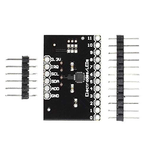 MPR121 Touchsensor-Controller Breakout, 12 Kanäle, I2C, 3.3V, für die Herstellung eigener Touchpads für z.B. Arduino, Raspberry Pi, uvm. MPR121 Touchsensor-Controller Breakout, 12 Kanäle, I2C, 3.3V, für die Herstellung eigener Touchpads für z.B. Arduino, Raspberry Pi, uvm. von Paradisetronic.com