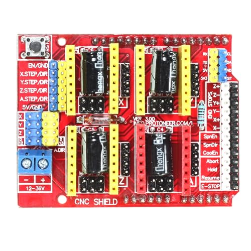 Paradisetronic.com CNC-Shield v3 für z.B. Arduino Uno und A4988/DRV8825 Schrittmotortreiber von Paradisetronic.com