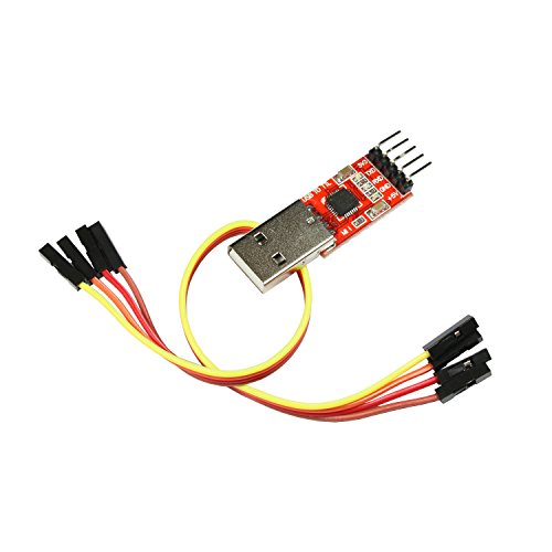 USB-UART-Wandler, Serielle Schnittstelle/TTL zu USB, CP2102 Serial Converter für Linux, macOS, Win7, Win8, Win10 (Adapter) von Paradisetronic.com
