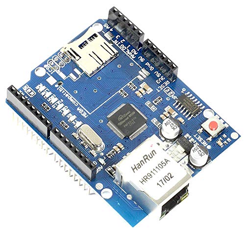 Paradisetronic.com Ethernet Shield + MicroSD-Karten Slot, W5100 Netzwerk-Controller für Arduino UNO/Mega Webserver Paradisetronic.com Ethernet Shield + MicroSD-Karten Slot, W5100 Netzwerk-Controller für Arduino UNO/Mega Webserver von Paradisetronic.com