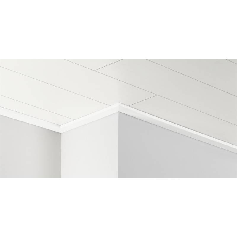 Parador Deckenleiste DAL 3 Esche Weiß 12 mm x 34 mm x 2.200 mm von Parador