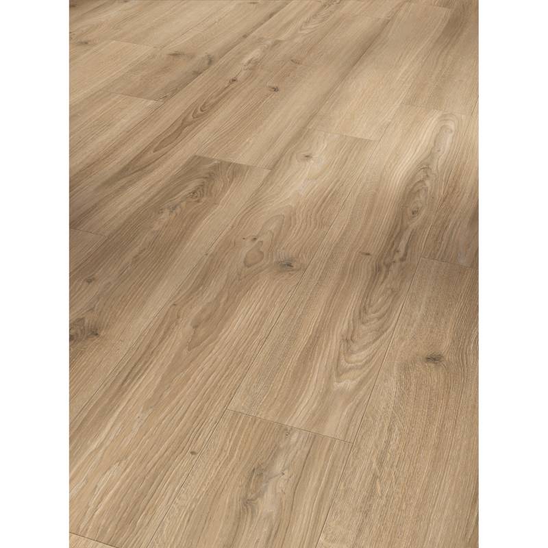 Parador Laminat 'Basic 400' Eiche Studioline matt beige 8 mm von Parador