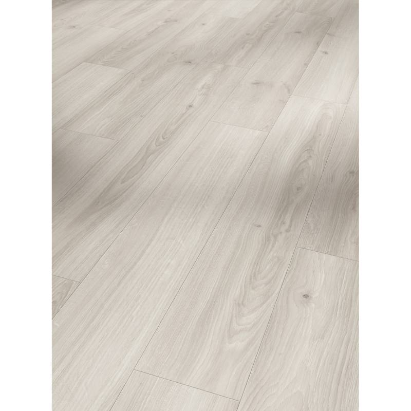 Parador Laminat 'Basic 400' Eiche Studioline matt weiß 8 mm von Parador