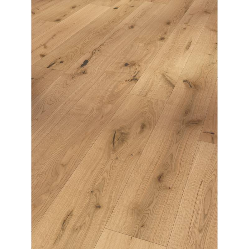 Parador Parkett 'Basic 11-5' Eiche Chianti geweißt lackversiegelt matt hellbraun 11,5 mm von Parador