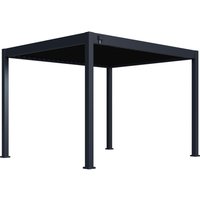 Paragon Outdoor Pergola Grand Tuscan anthrazit Aluminium B/H/L: ca. 370x256x310 cm von Paragon