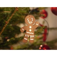 Lebkuchenmann Weihnachtsbaumschmuck Weihnachtsschmuck Verschiedene Größen von ParametricPlastics