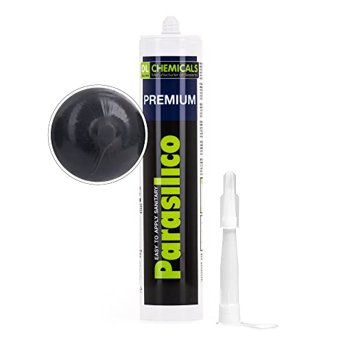 Parasilico Premium RAL 7016 Anthrazitgrau Sanitär Silikon Dichtstoff 310ml von Parasilico