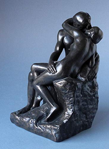 Le Baiser - Der Kuss -M- AUGUSTE RODIN Skulptur Parastone Museumsedition RO12 von Parastone Mouseion