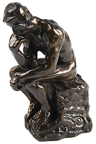 Parastone Museums Kollektion Auguste Rodin Der Denker Figur in Bronzeoptik mit edler Geschenkverpackung von Parastone Museums Kollektion