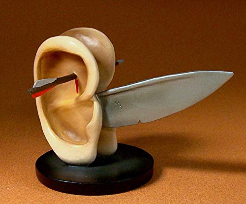 Ohren mit Messer - Museumsshop (Replikat) Hieronymus Bosch von Parastone Museums Kollektion