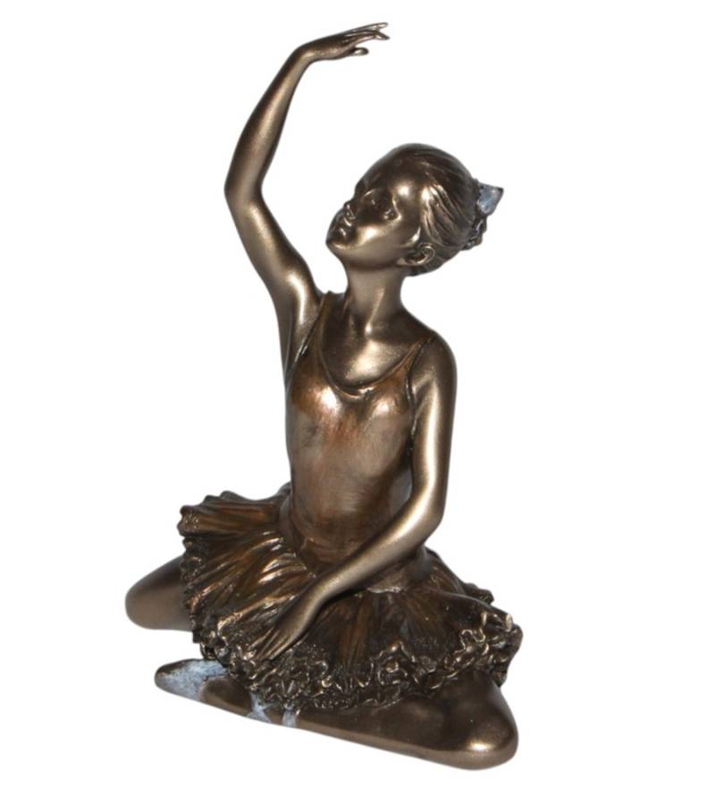 Deko Figur Body Talk Kollektion Ballerina sitzend Mädchen H 14 cm Skulptur Figur Ballett Tänzerin von Parastone
