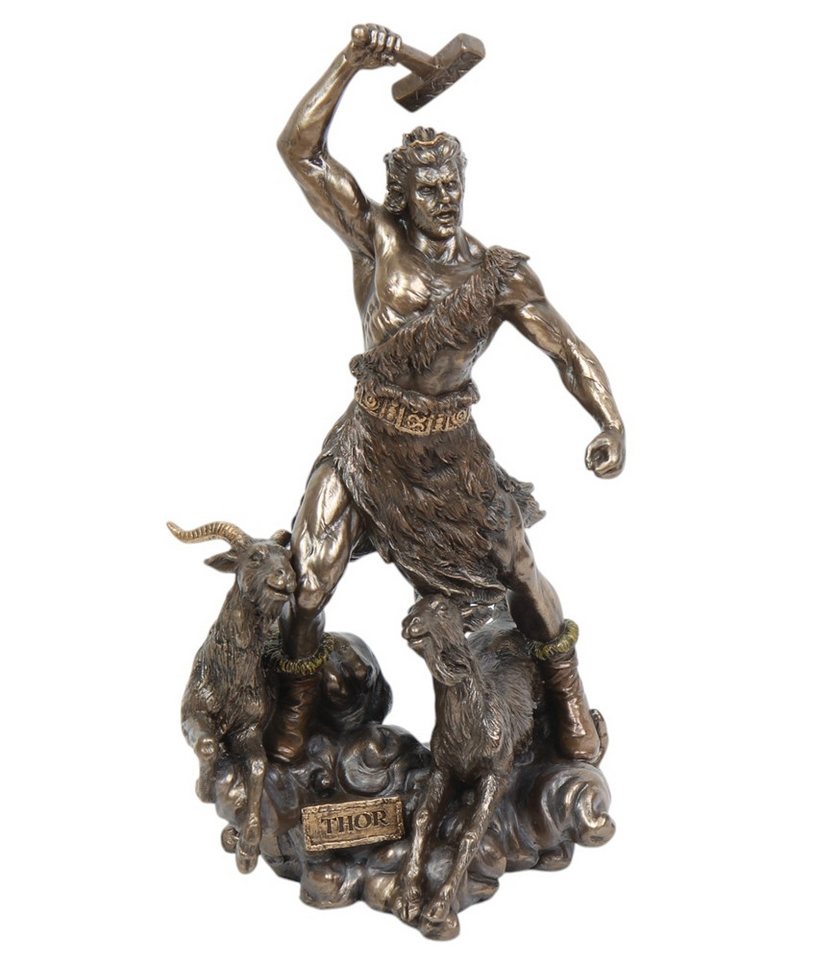 Parastone Dekofigur Dekofigur Thor H 30 cm Skulptur Nordischer Donnergott mit Hammer Parastone Dekofigur Dekofigur Thor H 30 cm Skulptur Nordischer Donnergott mit Hammer von Parastone