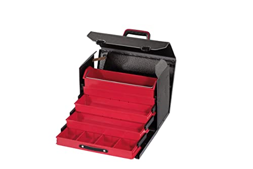 Parat Werkzeugtasche TOP-LINE Plus Organize CP-7 (Größe L/Tasche mit Schubladen, ohne Werkzeug, Werkzeugkoffer) 43000561, 410 x 190 x 280 mm von Parat