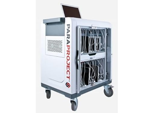 PARAT Paraproject Trolley i32 iPad für bis zu 32 Geräte mit Lightning-Kabeln von Parat