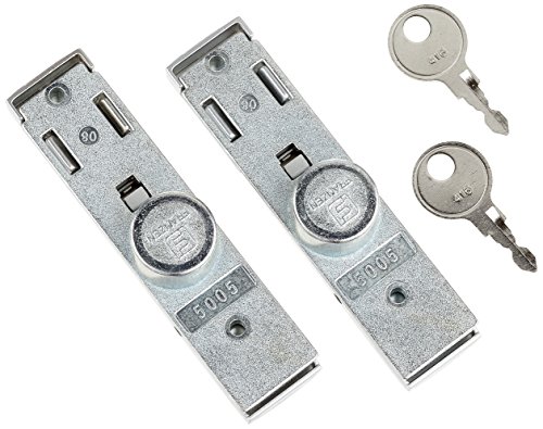 Parat 900043999 Schloss-Set Classic TSA Lock für Werkzeugkoffer in grau, Silber von Parat