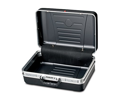 Parat Werkzeugkiste / Werkzeugbox CLASSIC Individual (Werkzeugkoffer ohne Innenausstattung, Material: X-ABS-Kunststoff; schwarz (leer – ohne Inhalt)), 460 x 190 x 310 mm von Parat